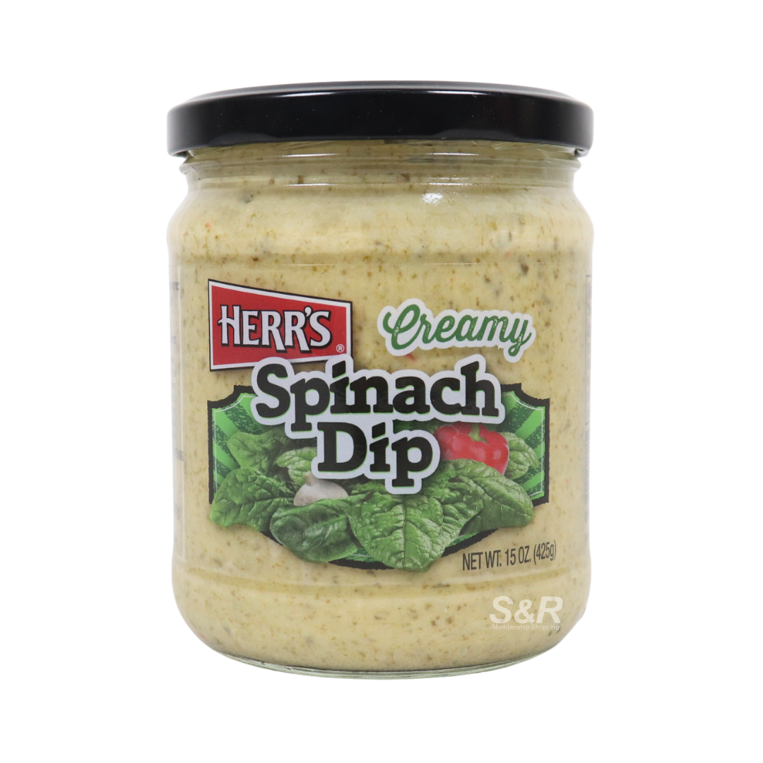 Herr's Creamy Spinach Dip 425g